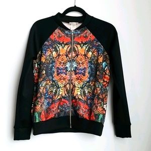 Oober Swank neon bomber jacket